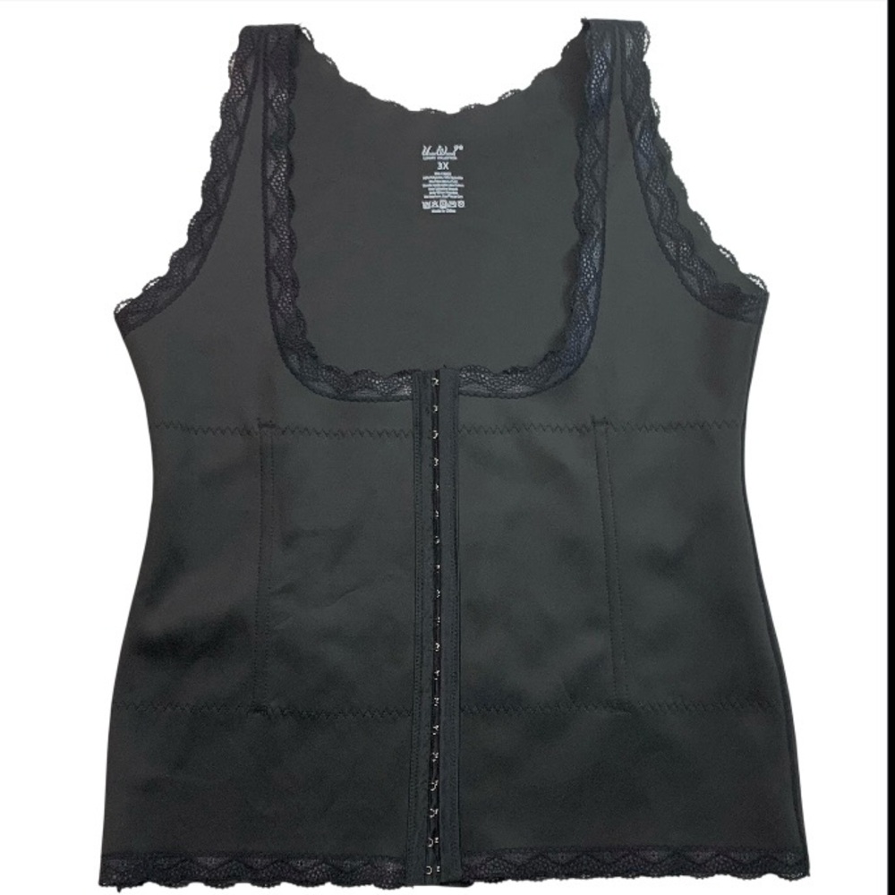 UNDER WHERE Luxury Collection Wear Your Own Bra Cami Cincher Sz 3X